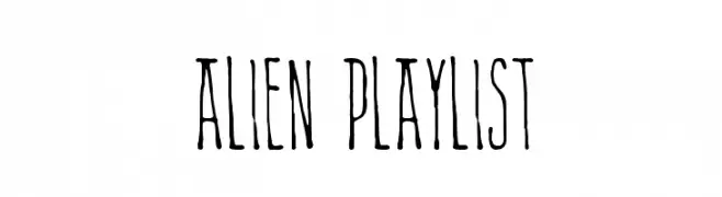 Alien Playlist  Fuentes Gratis Descargar