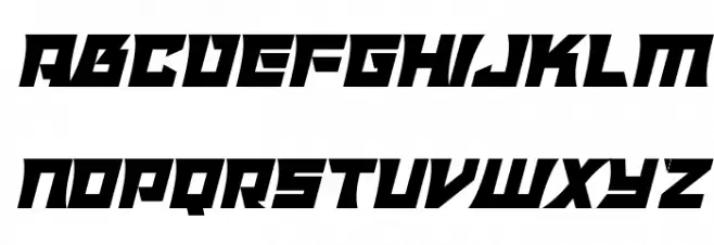 Alien Realities Italic خط أحرف كبيرة