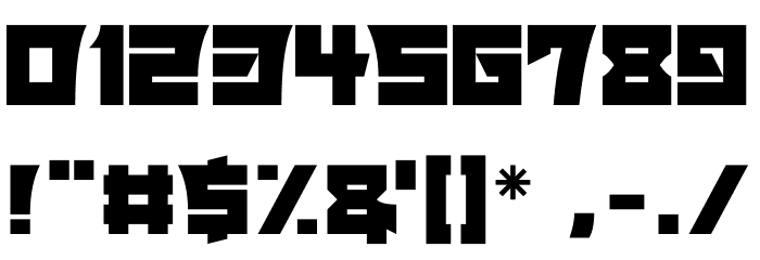 Alien Realities Font OTHER CHARS