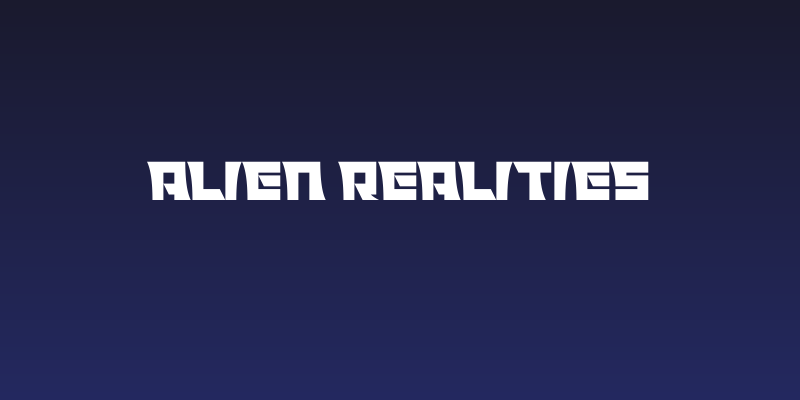 Alien Realities Social Header