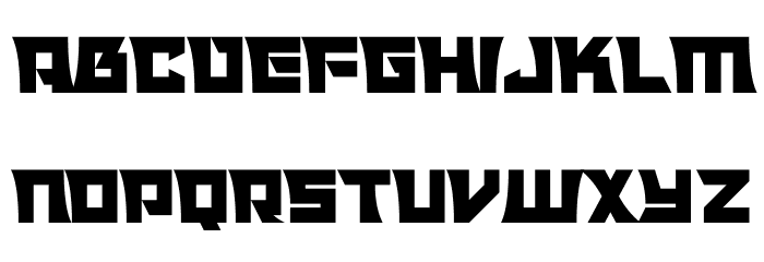 Alien Realities Font LOWERCASE