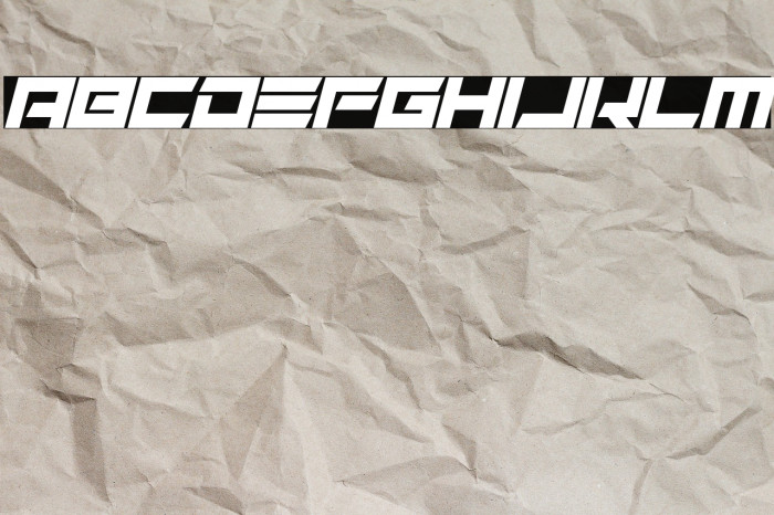 Alien Remix Italic Example 2