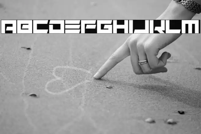 Alien Remix Font examples