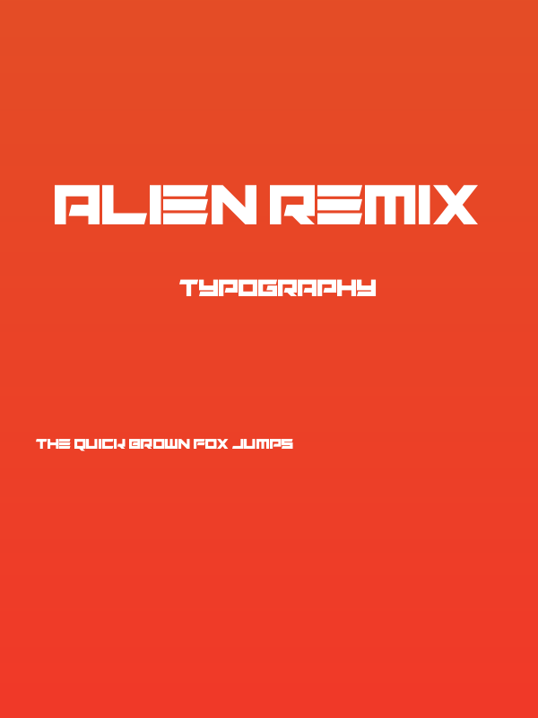 Alien Remix Poster