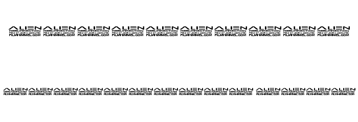 Alien-Resurrection Font OTHER CHARS