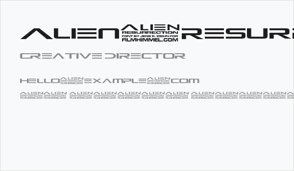 Alien-Resurrection Business Card