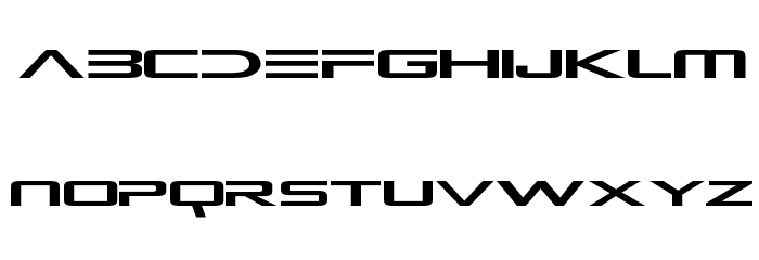 Alien-Resurrection Font LOWERCASE