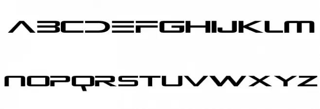 Alien-Resurrection Font LOWERCASE