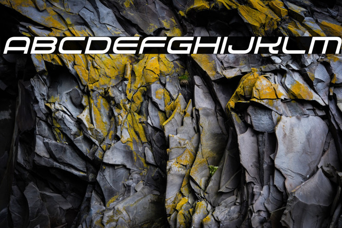 Alien Robot Italic Font examples