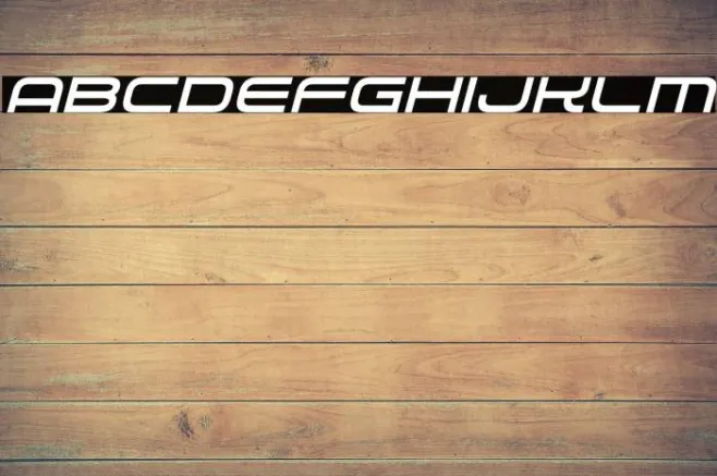 Alien Robot Italic Example 2