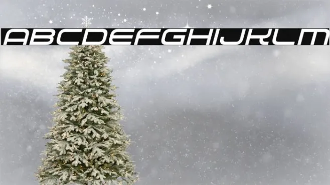 Alien Robot Italic Example 3