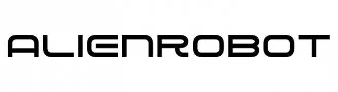 Alien Robot  Fuentes Gratis Descargar
