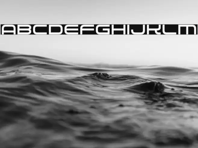 Alien Robot Font examples