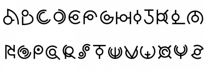 Alien Sans Latin basic Polices MAJUSCULES