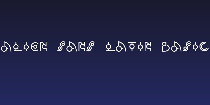 Alien Sans Latin basic Social Header