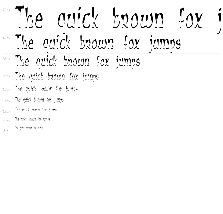 Alien Script Waterfall