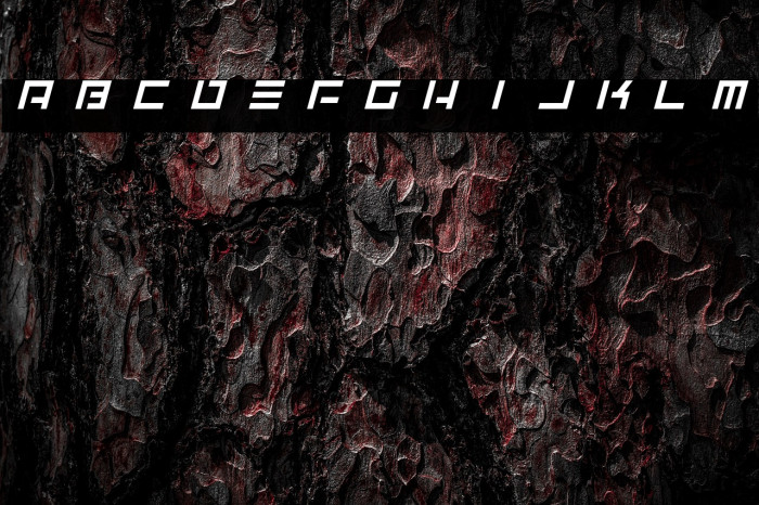 Alien Skyline Italic Example 1