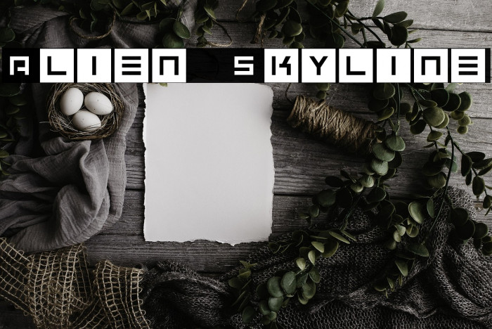 Alien Skyline Example 2