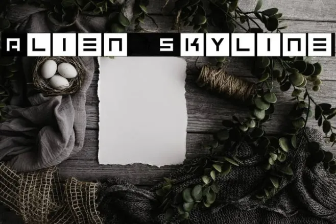 Alien Skyline Example 2
