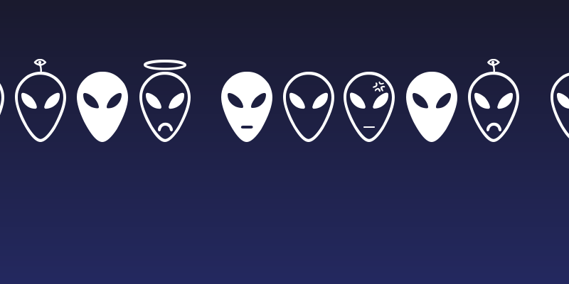 Alien faces St Social Header