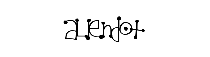 AlienDot Font
