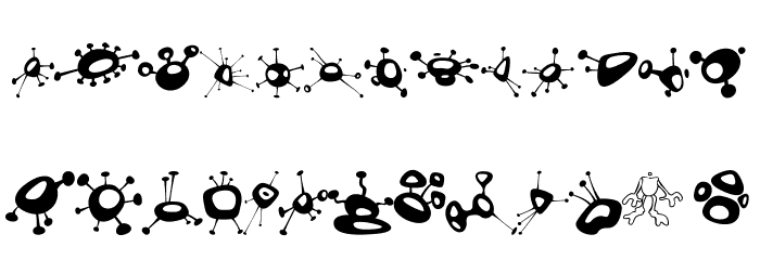 AlienMushrooms Font LOWERCASE