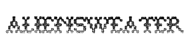 AlienSweater  font caratteri gratis