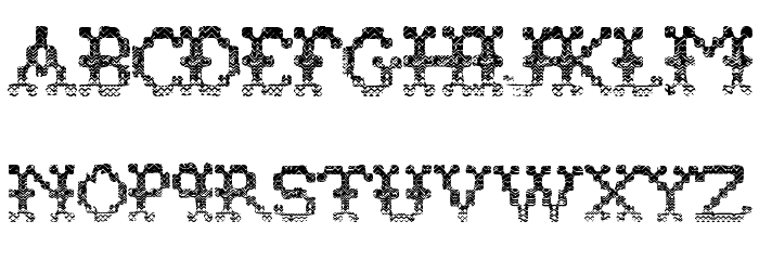 AlienSweater Font LOWERCASE