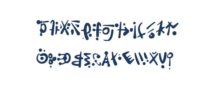 Alien_Hieroglyph Lowercase