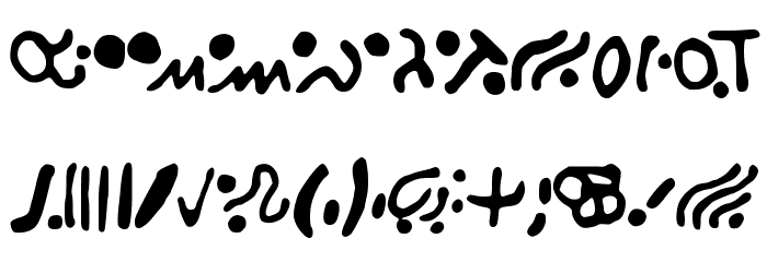 Alien_S Font OTHER CHARS