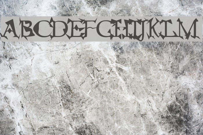 Alien Font examples