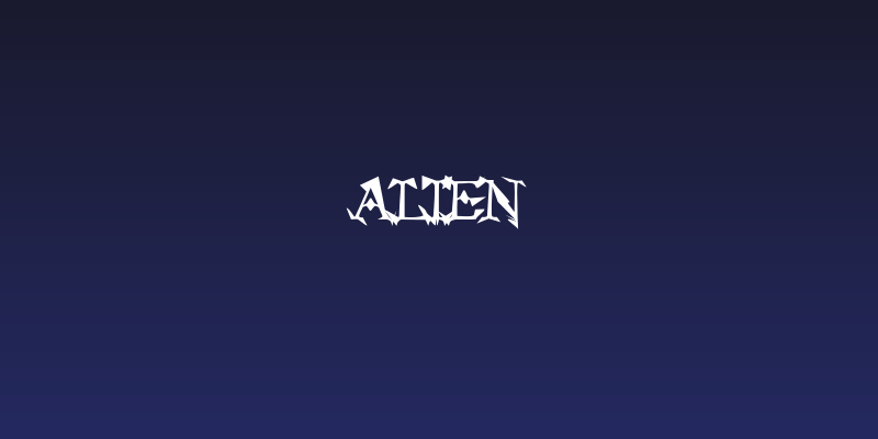 Alien Social Header