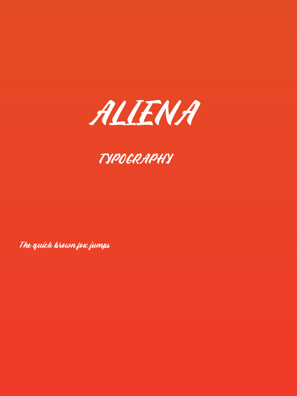 Aliena Poster