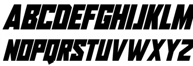 Aliens Among Us Italic Шрифта ВЕРХНИЙ