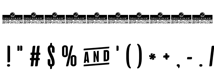 Aliens & cows Bold Font OTHER CHARS