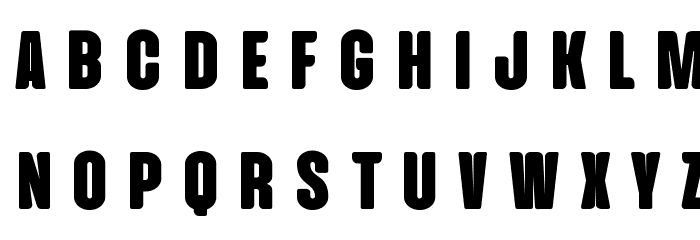 Aliens & cows Heavy Font LOWERCASE