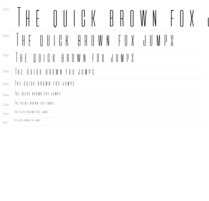 Aliens & cows Thin Waterfall