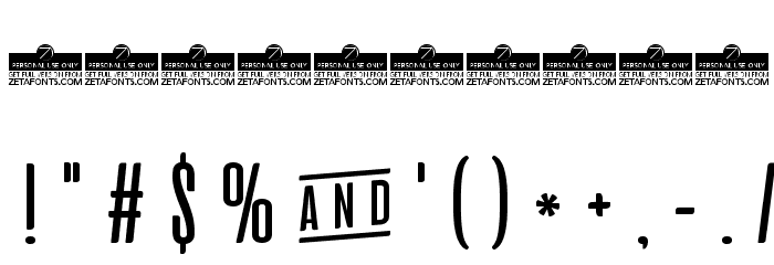 Aliens & cows Font OTHER CHARS
