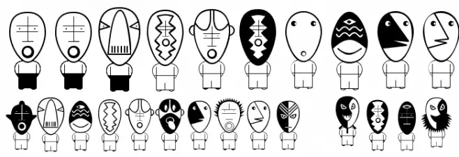 AliensNew Font OTHER CHARS