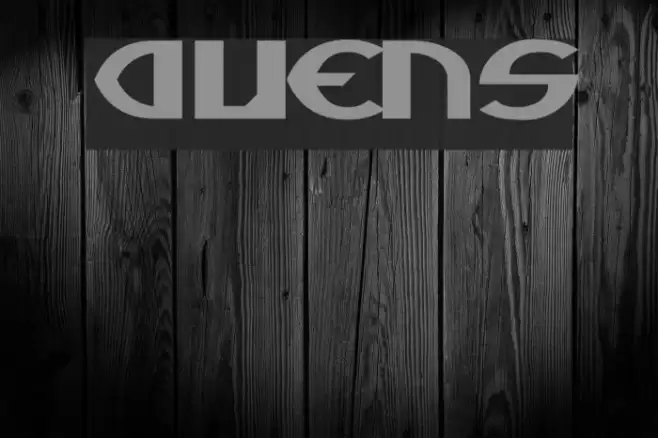 Aliens Font examples