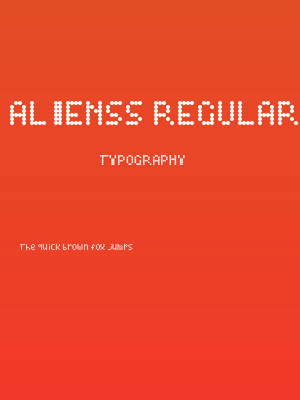 Alienss Regular Poster