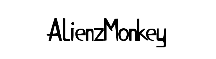 AlienzMonkey  Fuentes Gratis Descargar