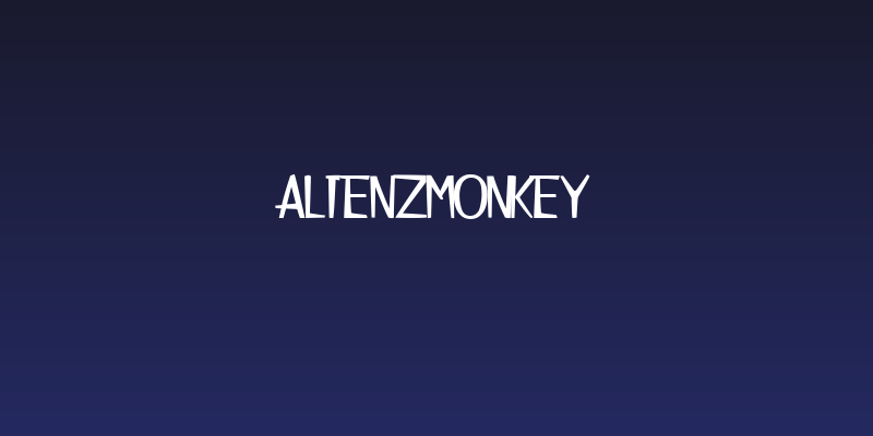 AlienzMonkey Social Header