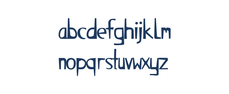 AlienzMonkey Lowercase