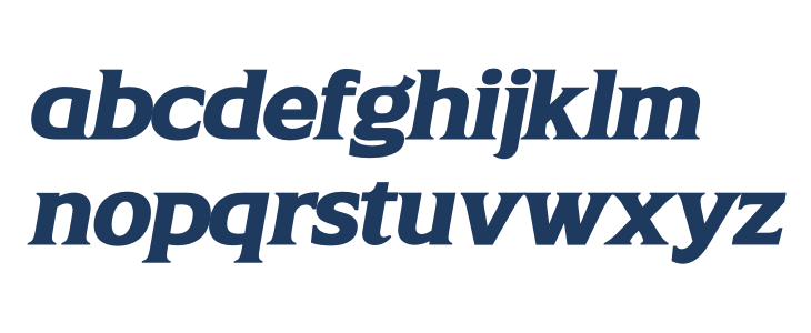 Aliey PERSONAL USE ONLY Bold Italic Lowercase