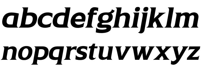Aliey PERSONAL USE ONLY Regular Italic Font LOWERCASE