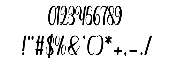 Alifa-arwahstudio Font OTHER CHARS