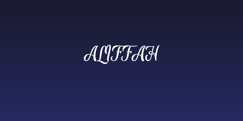 Aliffah Social Header