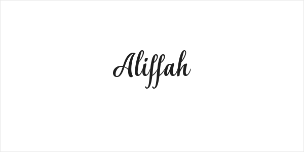Aliffah Logo