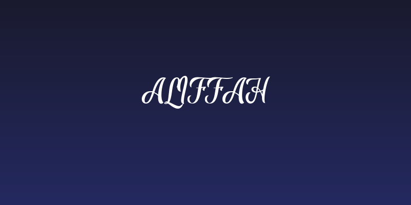 Aliffah Social Header